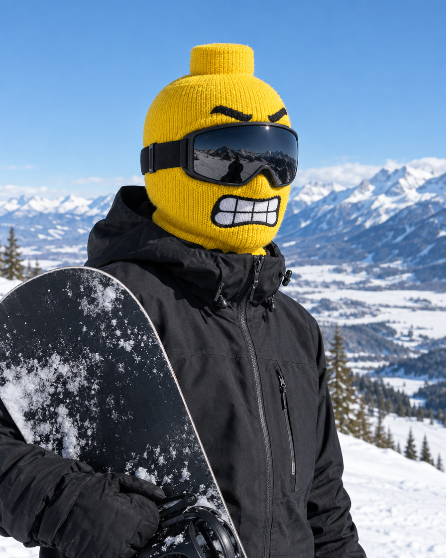 Cagoule Figurine — Les Dents Serrées